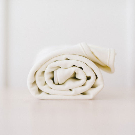 Organic Pre-folded Swaddle  - Pearl