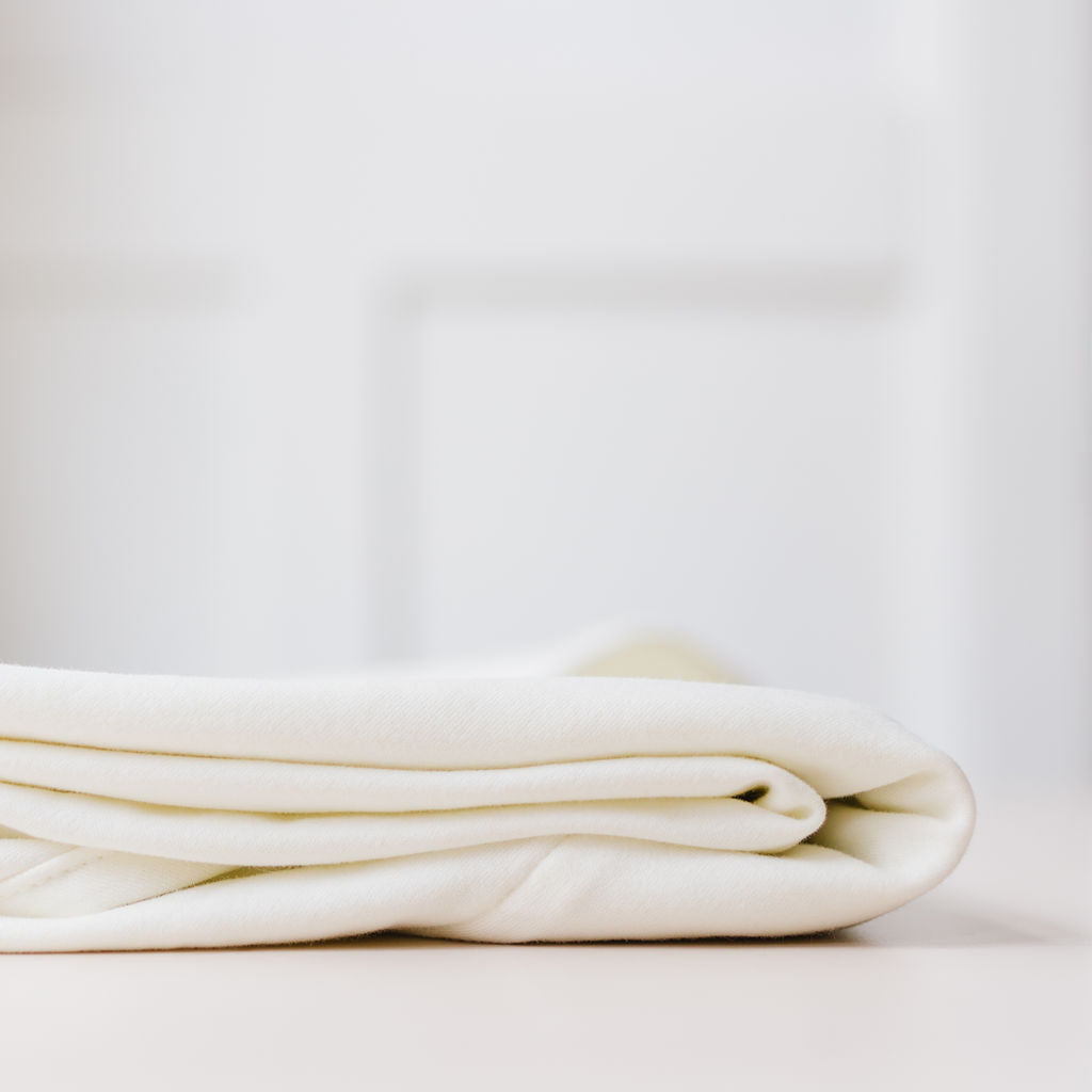 Organic Pre-folded Swaddle  - Pearl