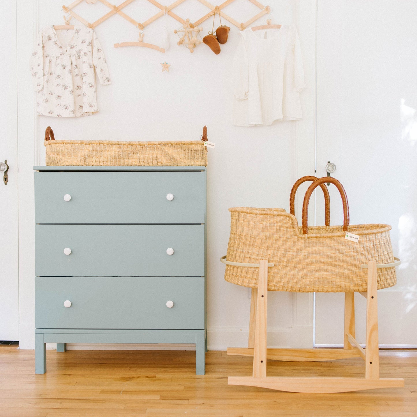 Natural Bundle for Bilia Bassinet (Stand +Liner + Sheet)