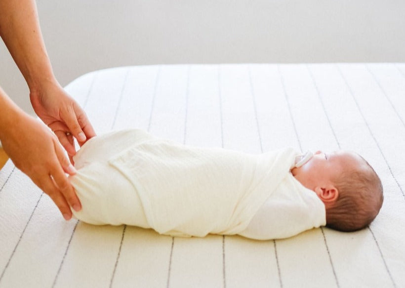 Organic Pre-folded Swaddle  - Muslin