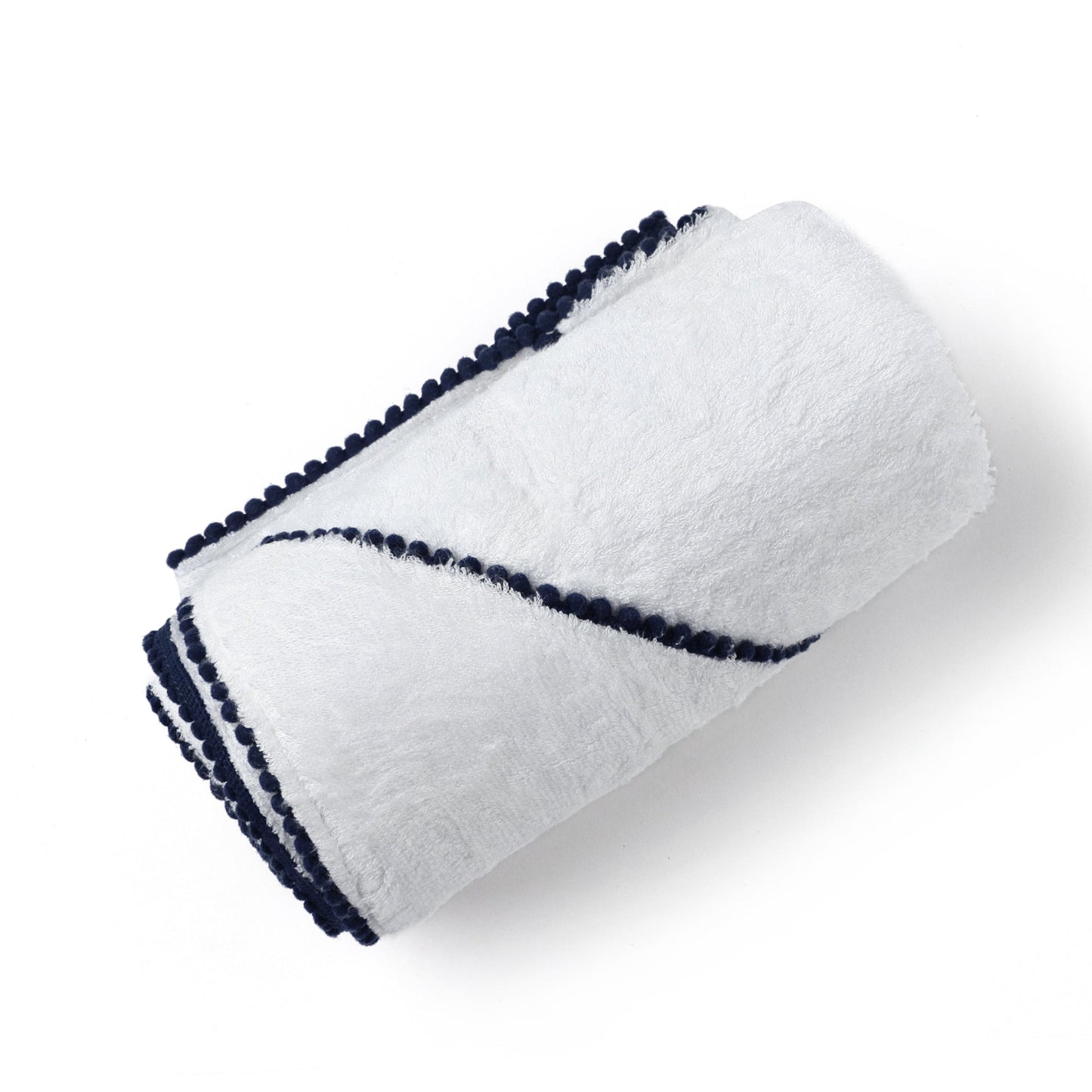 Pom Pom Hooded Cotton Towel