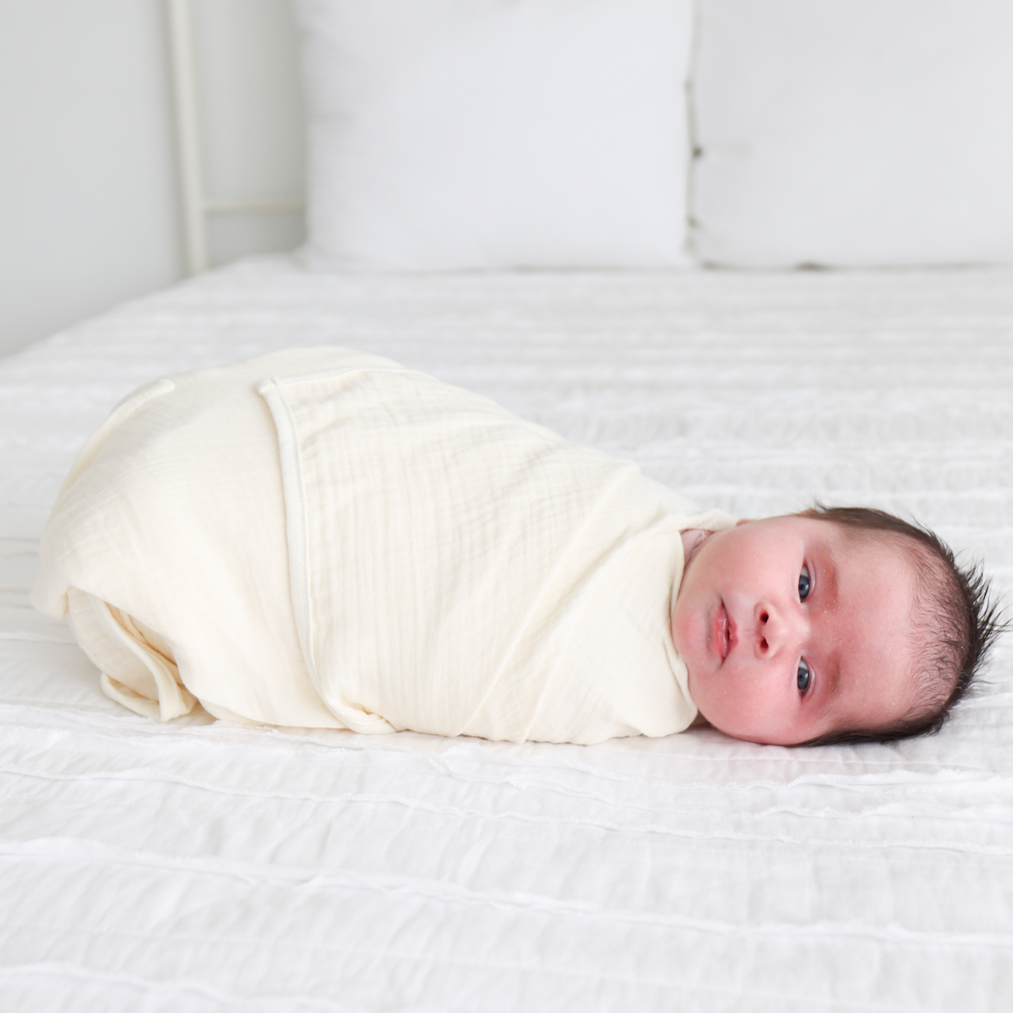 Organic Pre-folded Swaddle  - Muslin