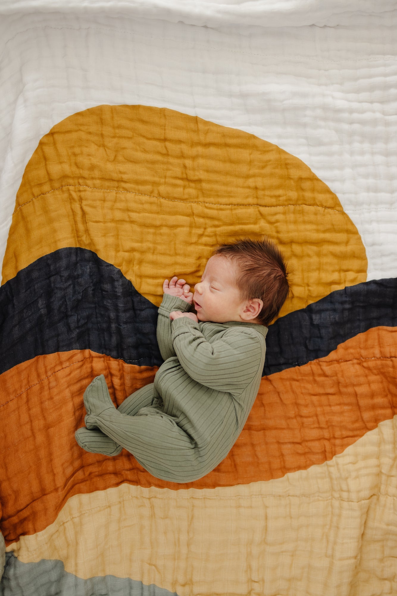 Sunset Crib Quilt