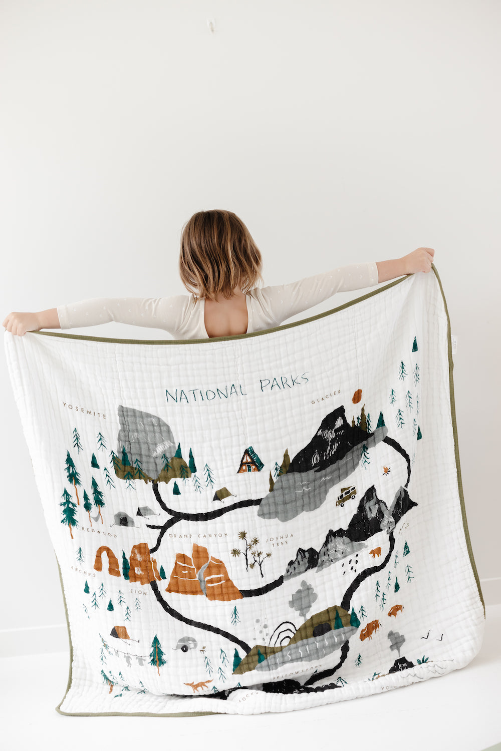 National Parks Crib Quilt