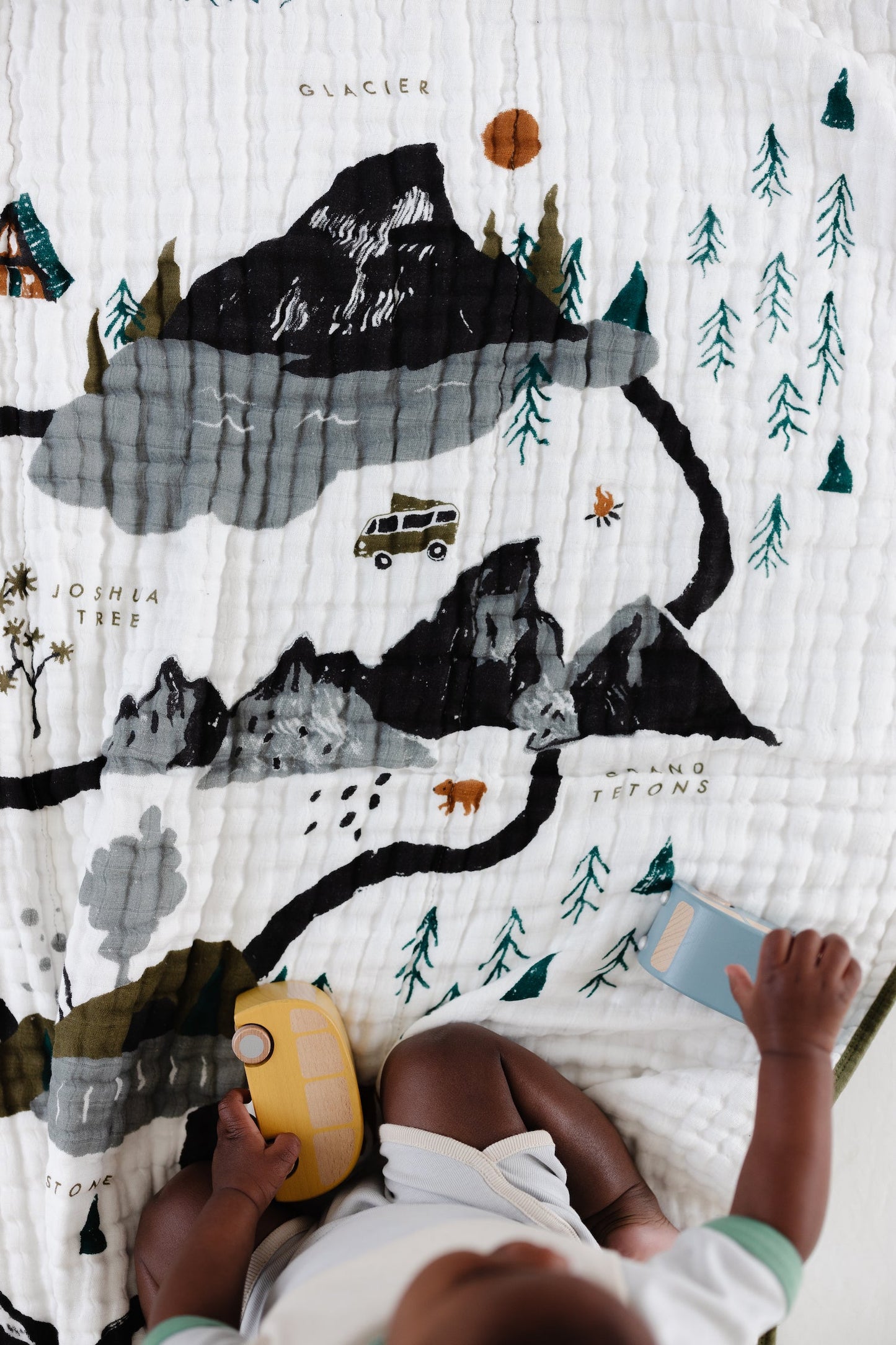 National Parks Crib Quilt