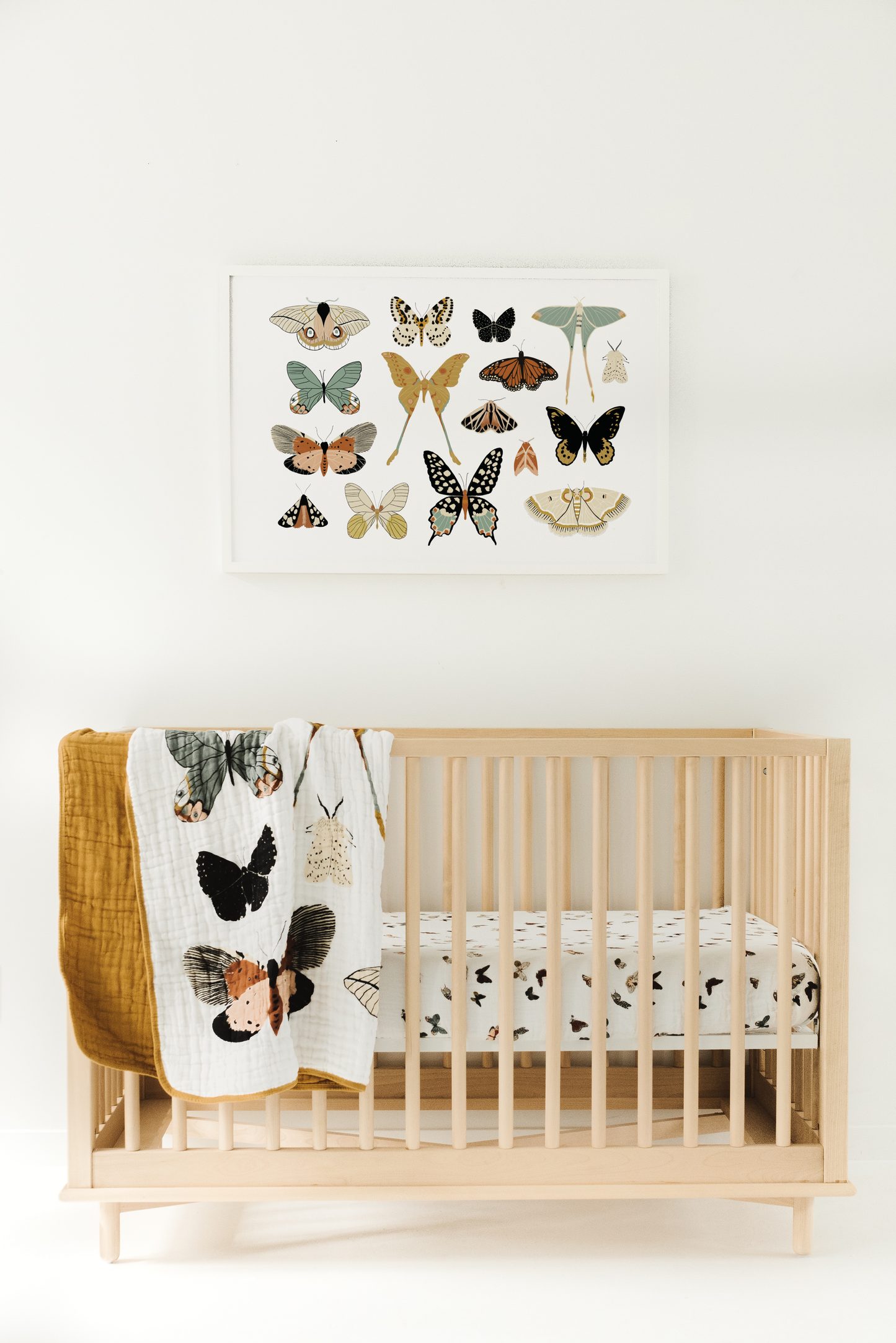 Butterfly Collector Crib Quilt