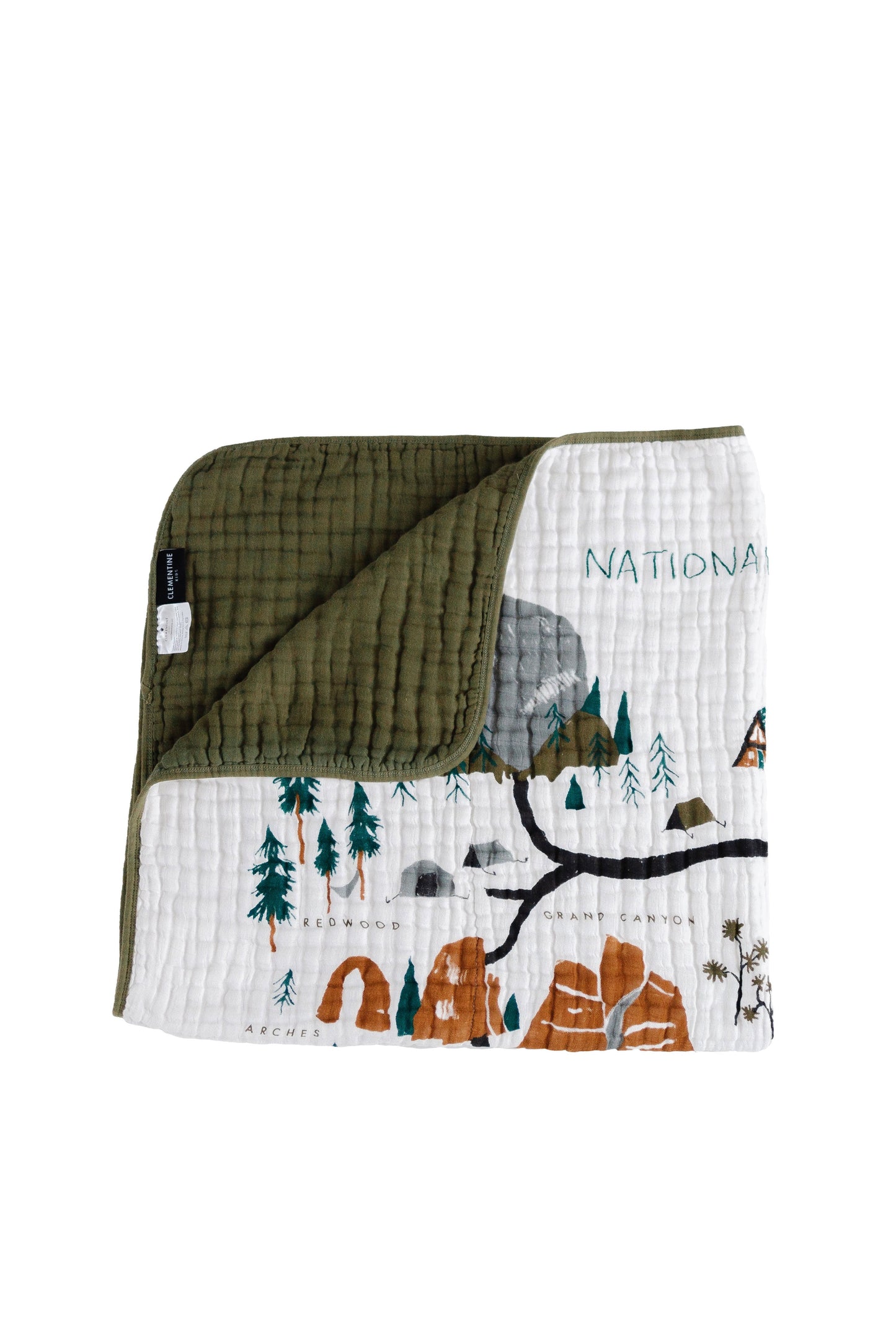 National Parks Crib Quilt