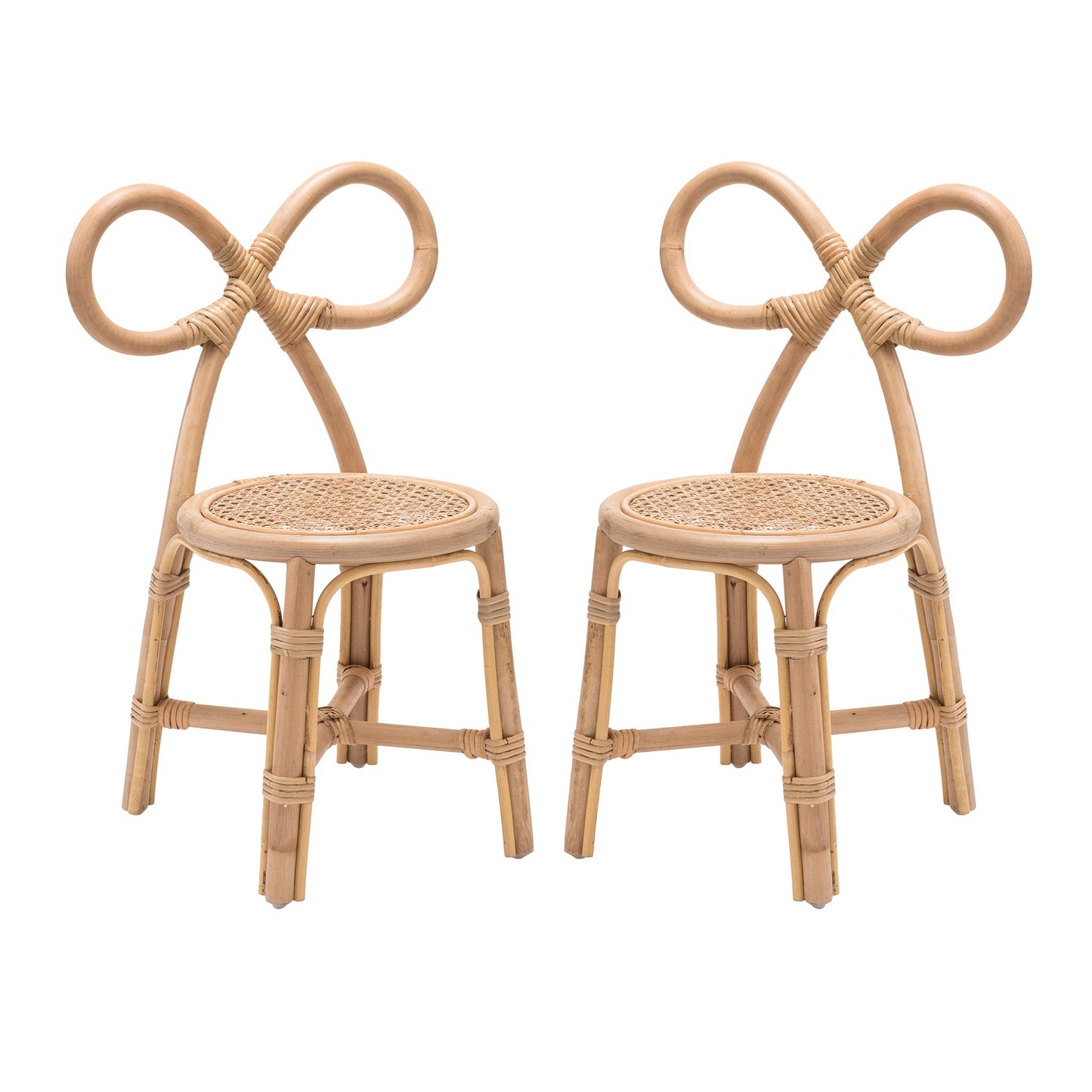 Rattan Bow Children's Chair