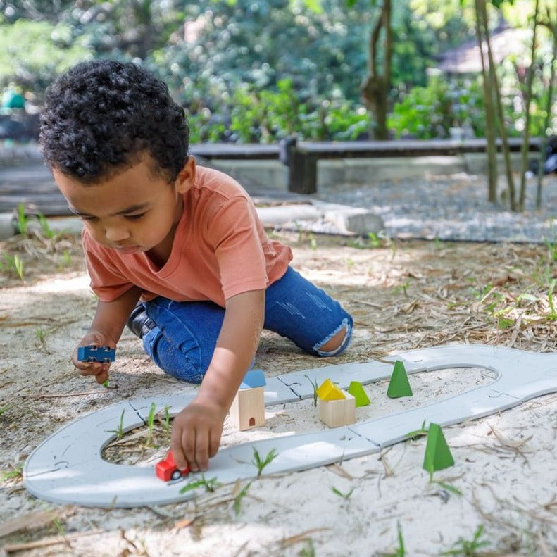 Rubber Road & Rail Set - Medium