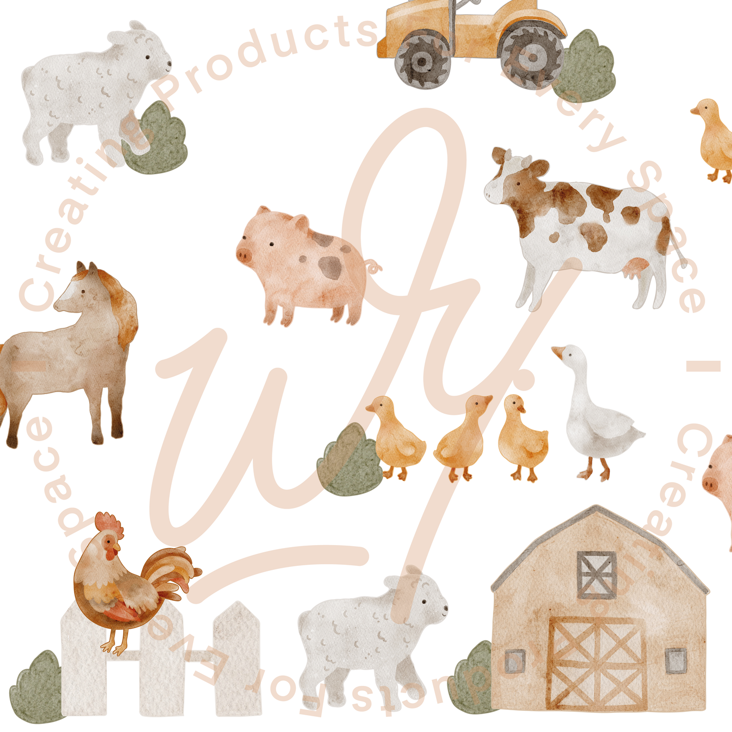 Farm Life Wall Decals