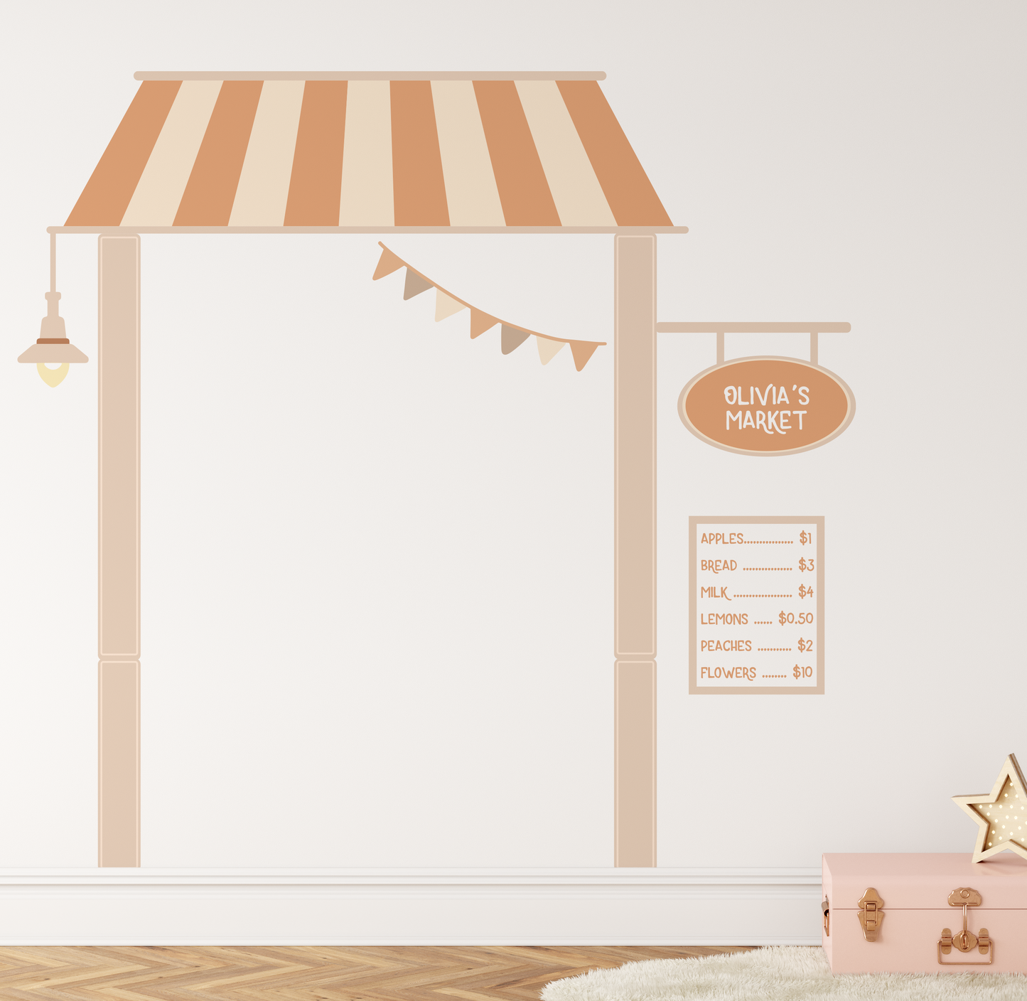 Farmers Market Wall Decal Set