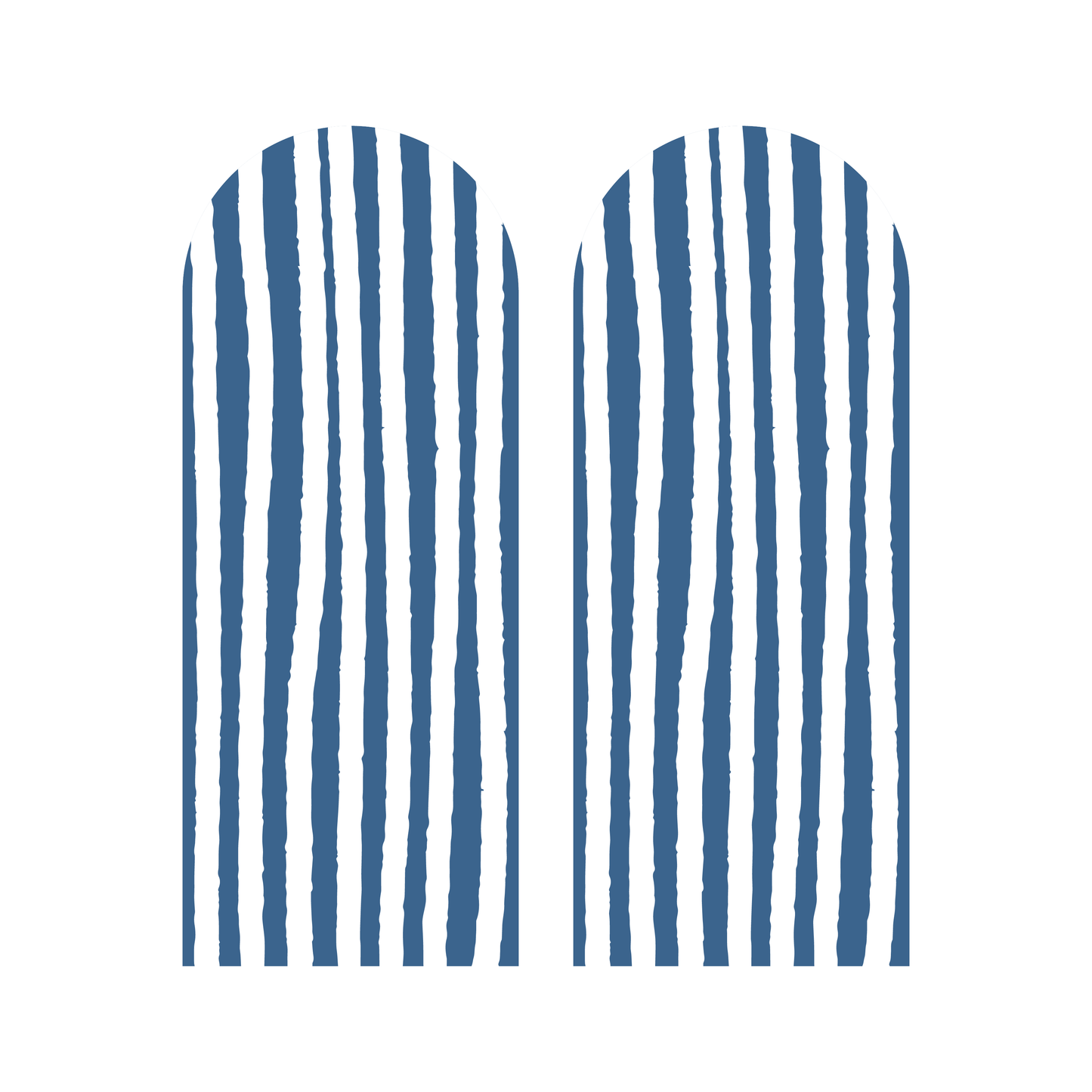 Double Line Arch Wall Decal Set