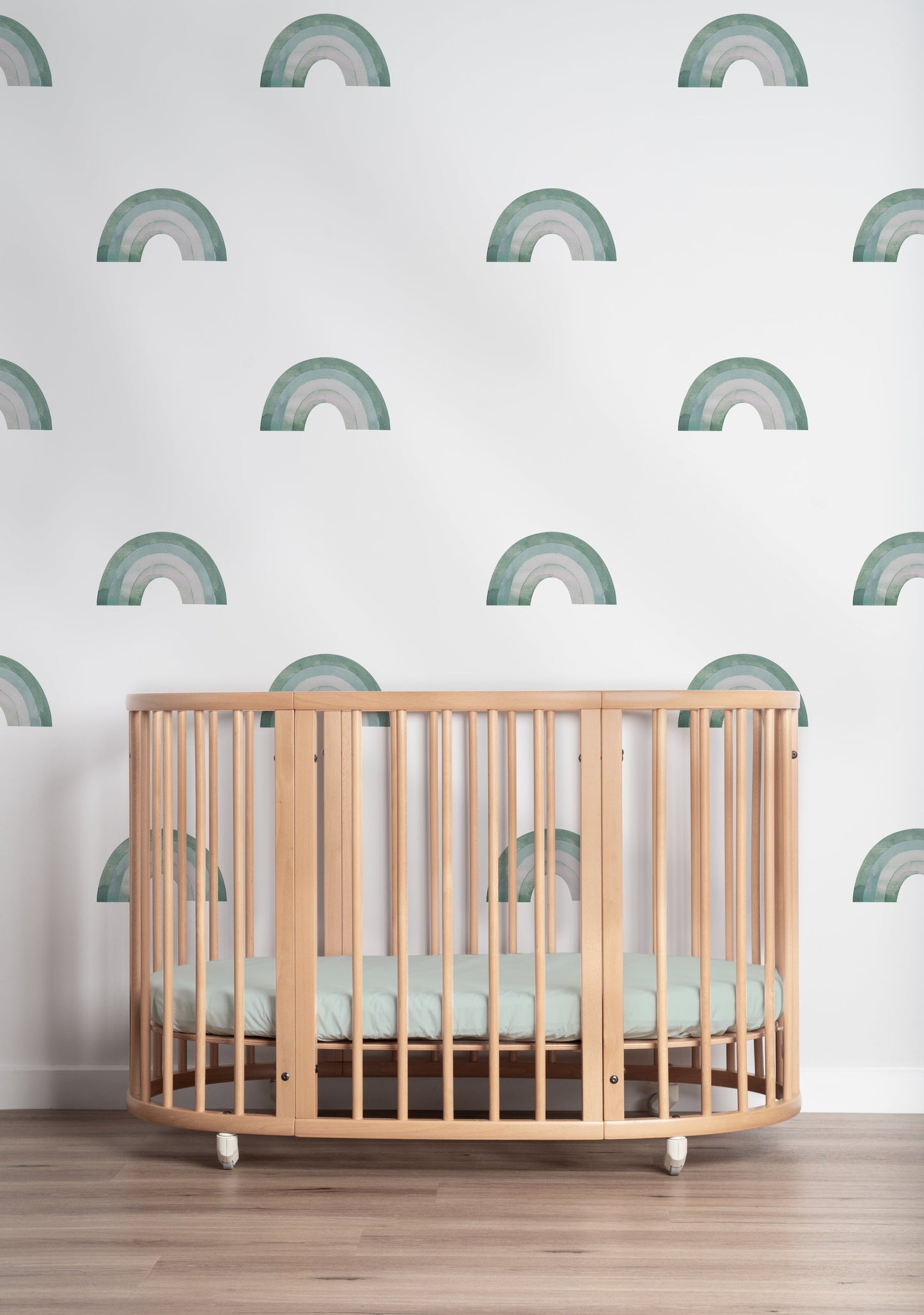 Watercolor Rainbow Wall Decals