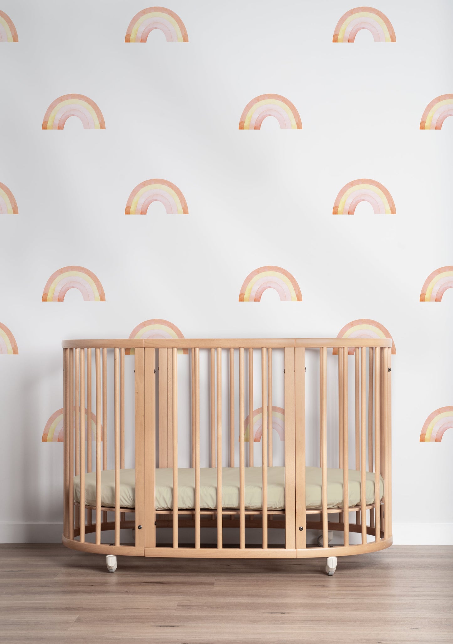 Watercolor Rainbow Wall Decals