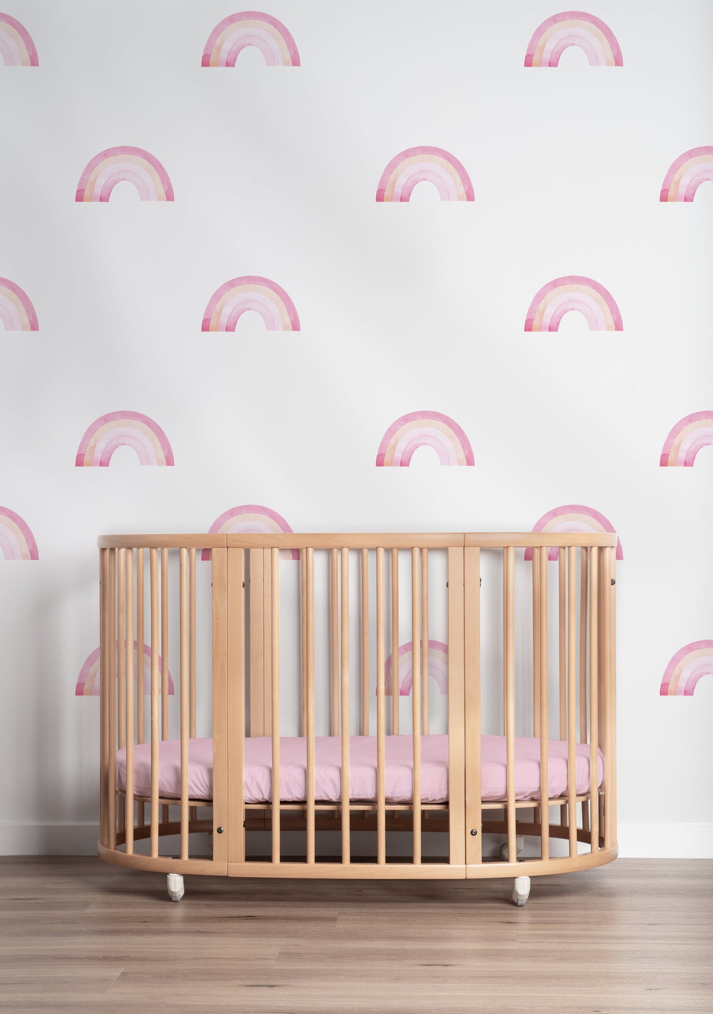 Watercolor Rainbow Wall Decals