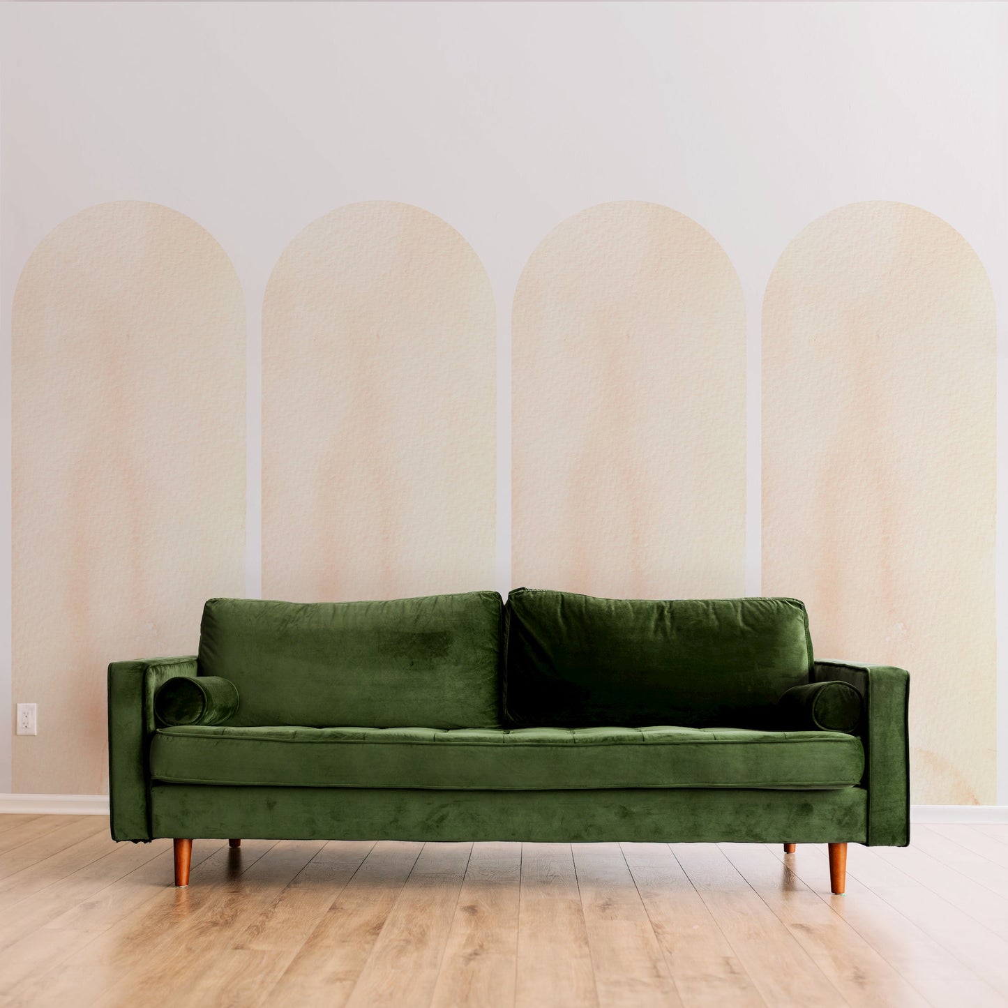 Double Watercolor Arch Wall Decal Set