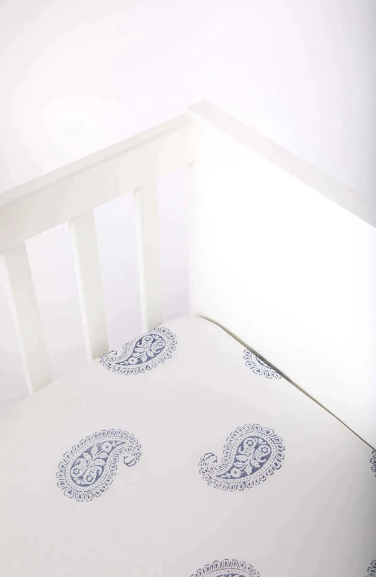 Malabar Baby - Organic Crib Sheet in Fort at MERRIMiNT