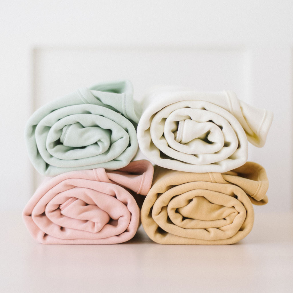 Organic Pre-folded Swaddle  - Blush