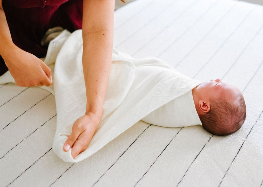 Organic Pre-folded Swaddle  - Muslin