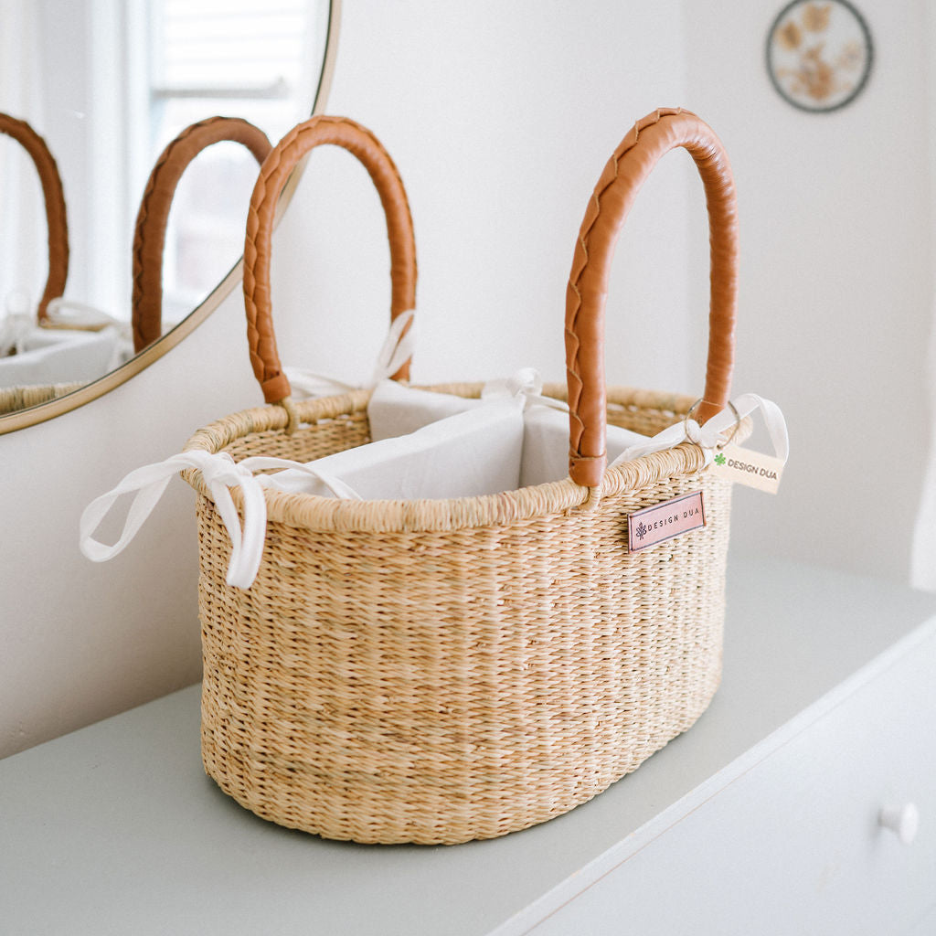 Signature Diaper Caddy Basket