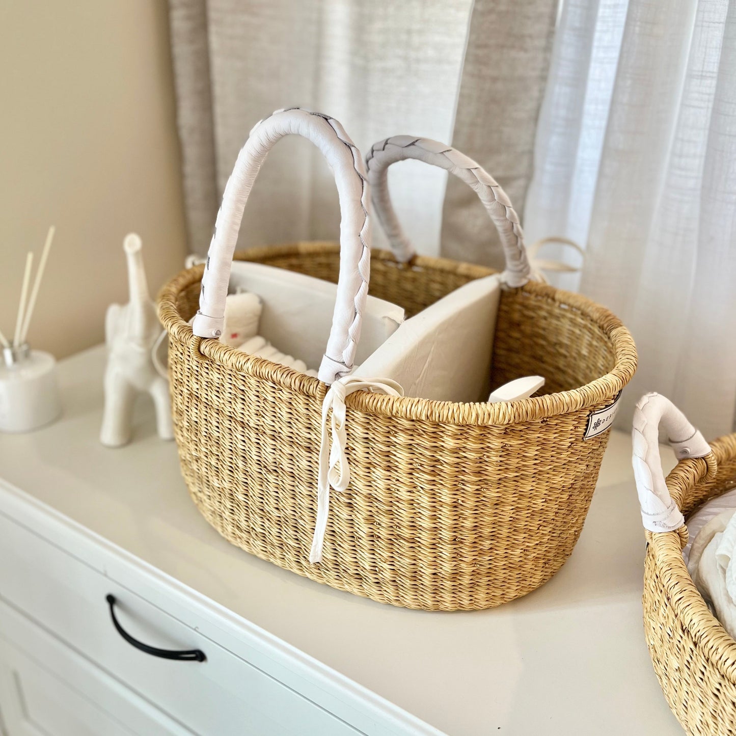 Signature Diaper Caddy Basket