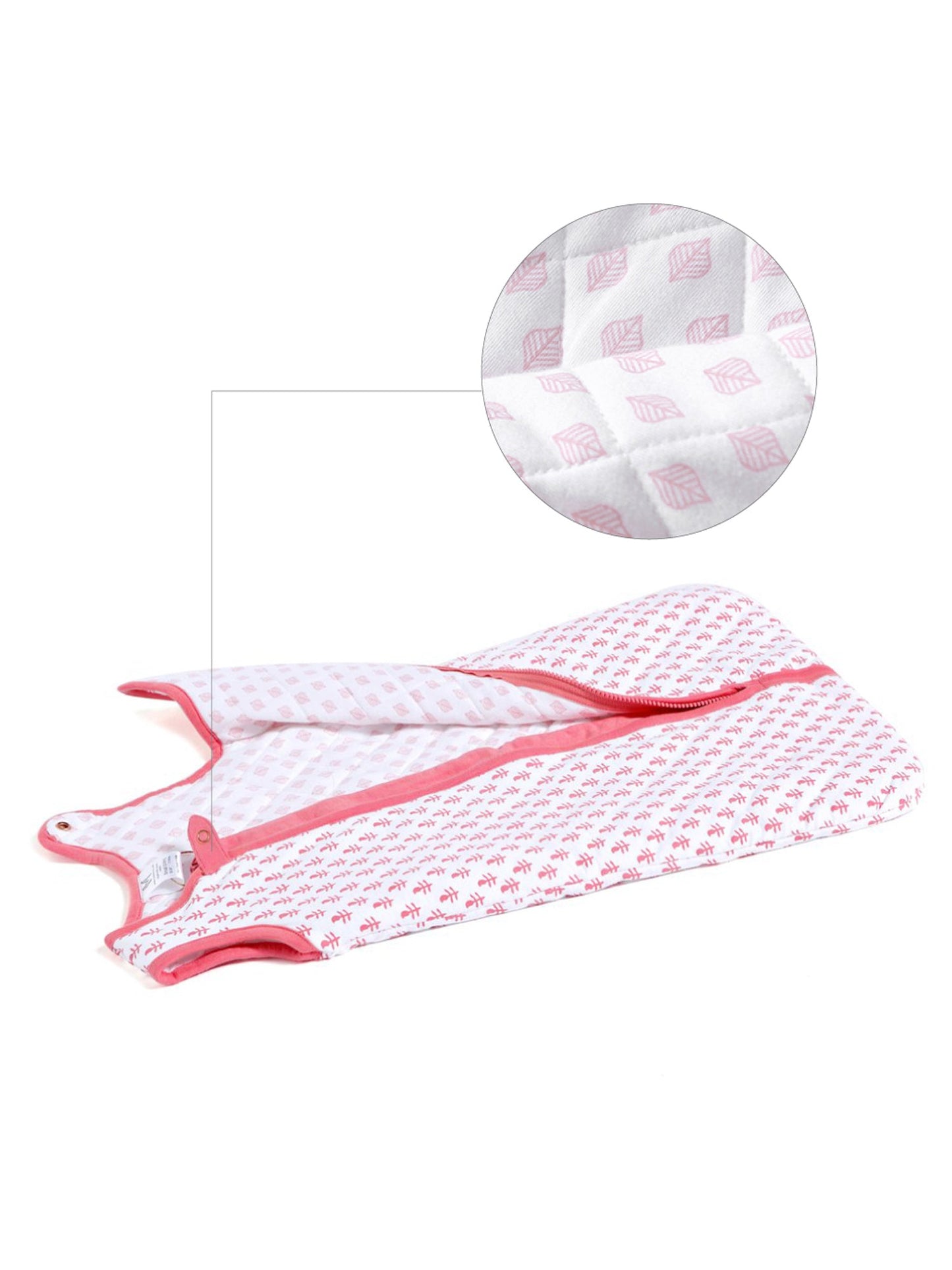 Pink City Wearable Baby Sleep Bag (Quilted)