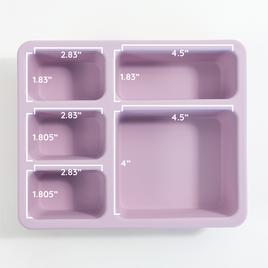 Silicone Mealtime Bundle Camper Violet