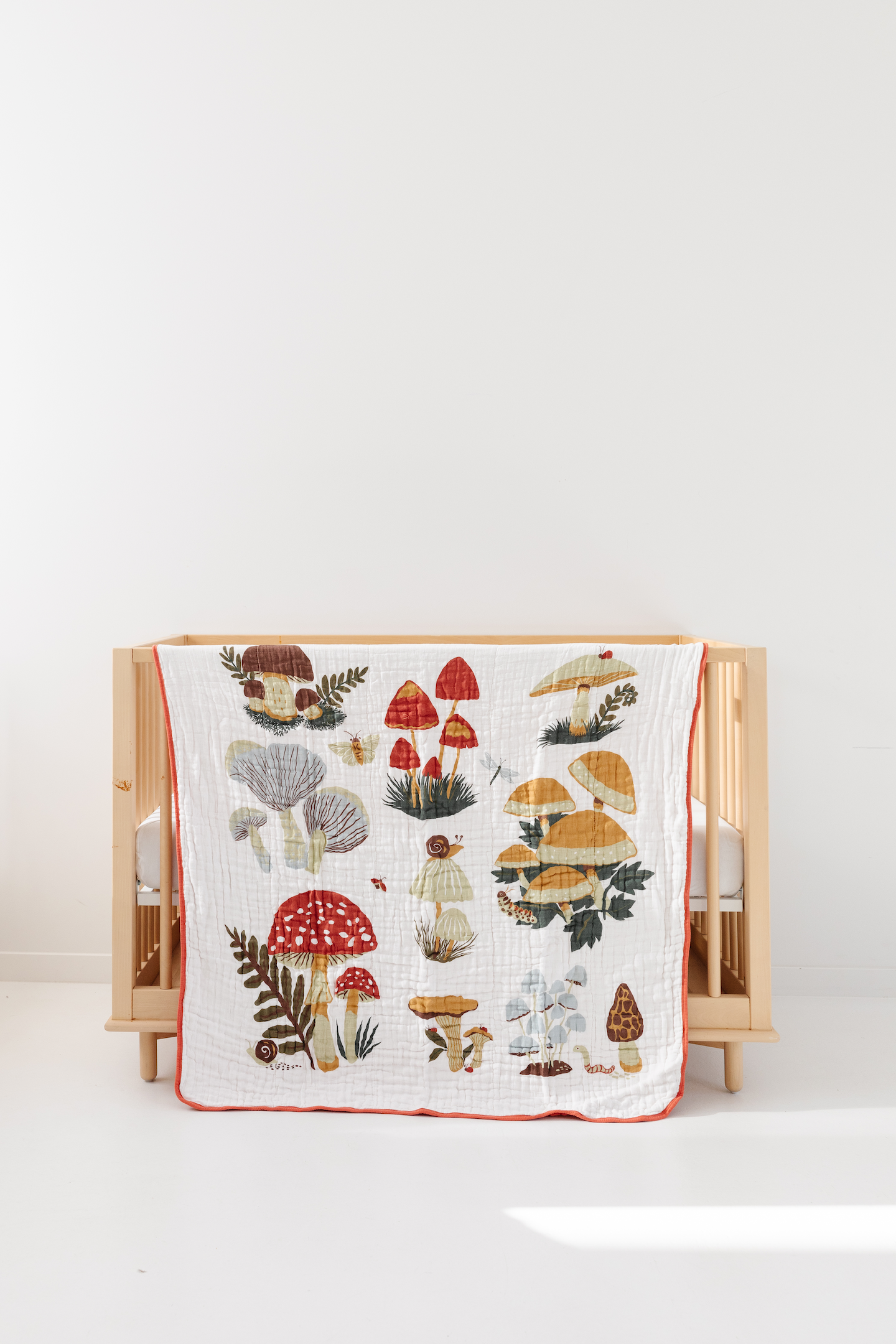 Mushroom Crib Quilt