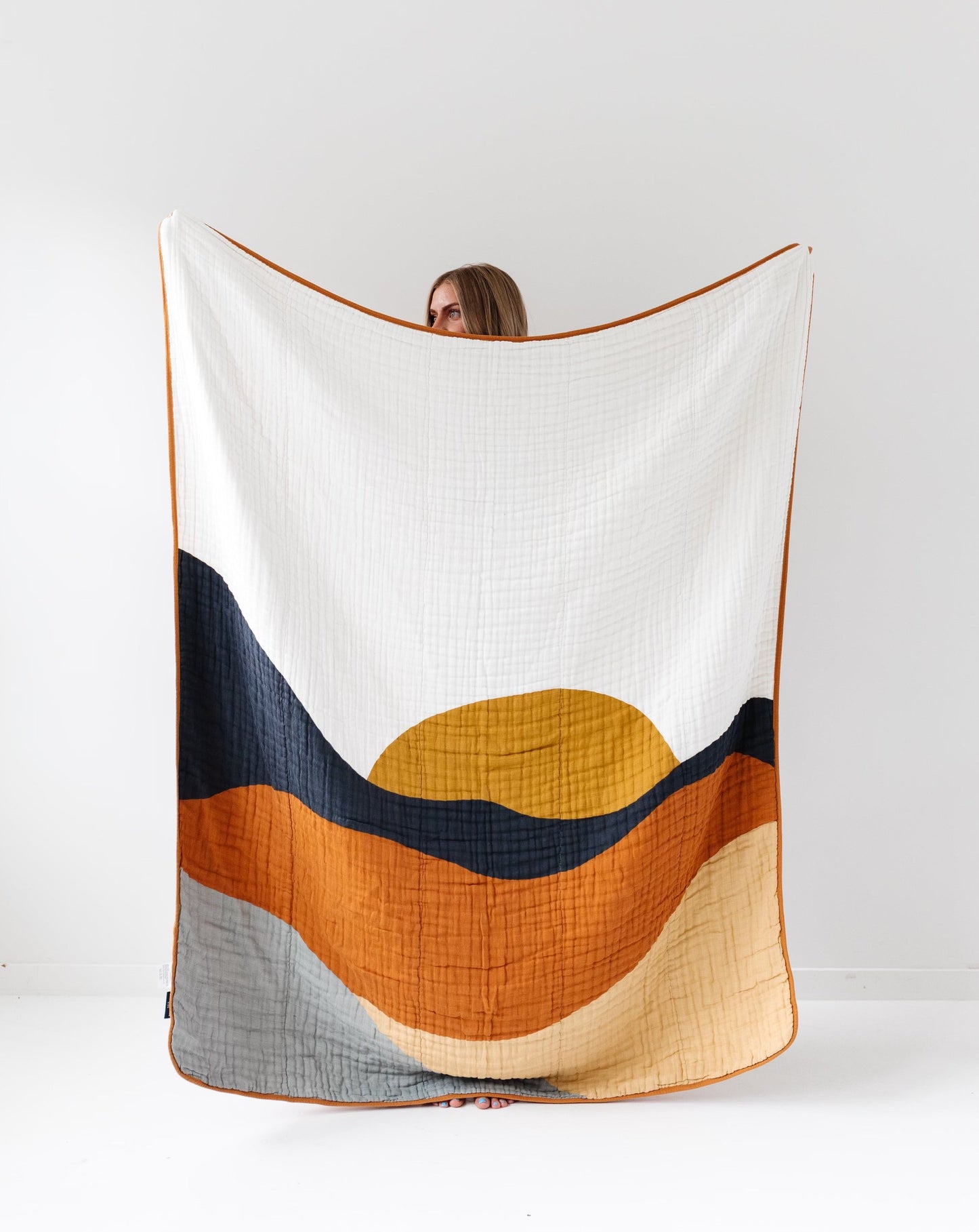 Large Sunset Throw Blanket