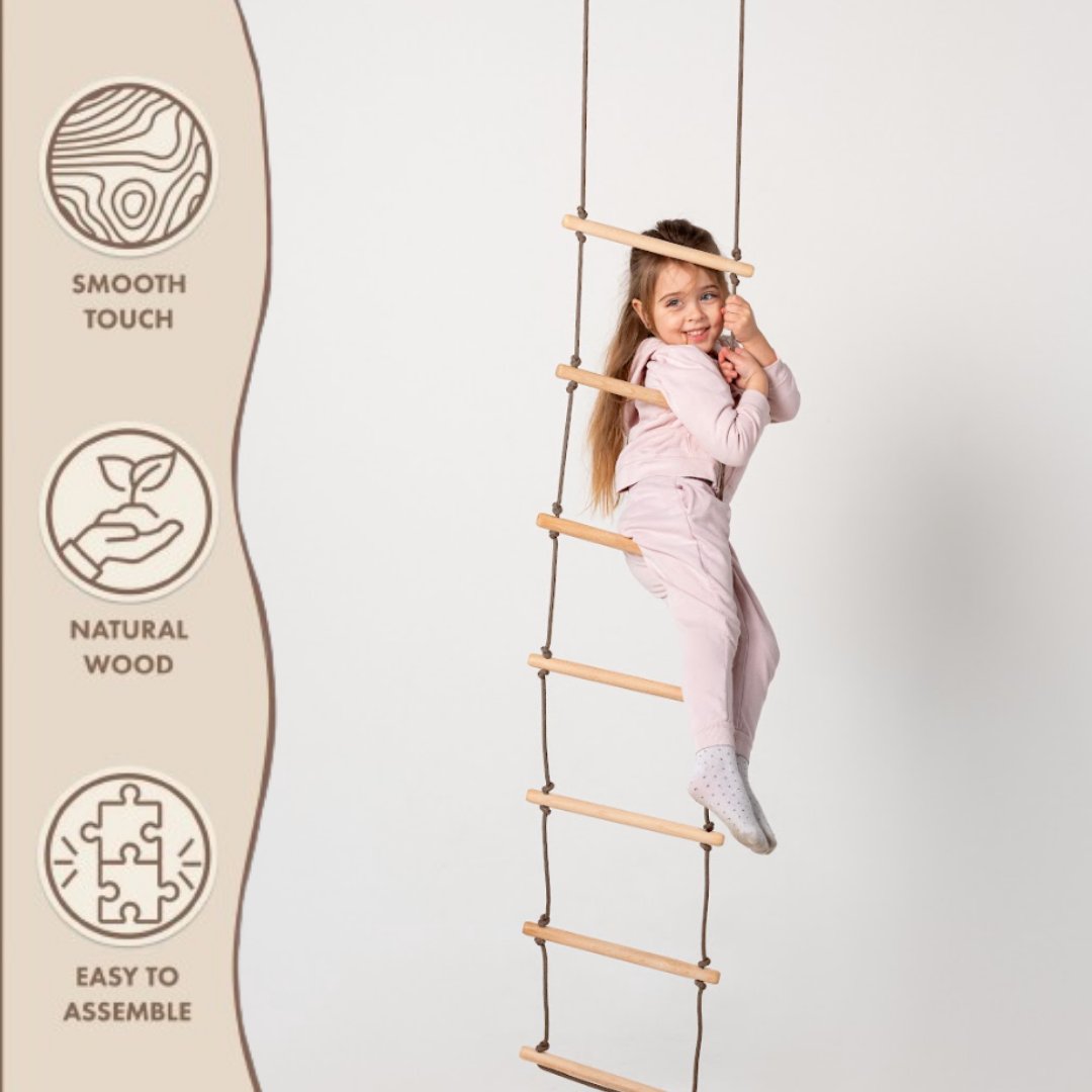 Climbing Rope Ladder For Ages 3-9