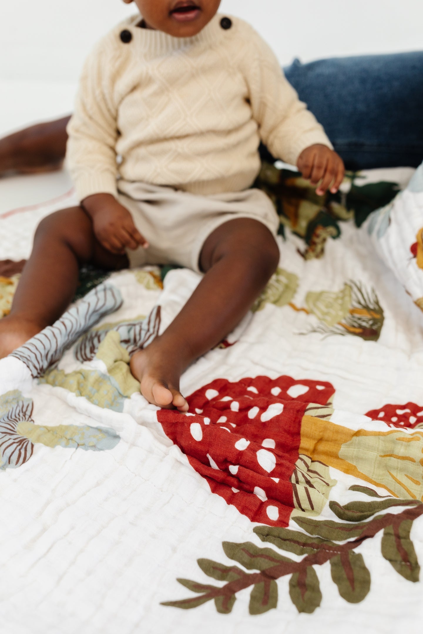 Mushroom Crib Quilt