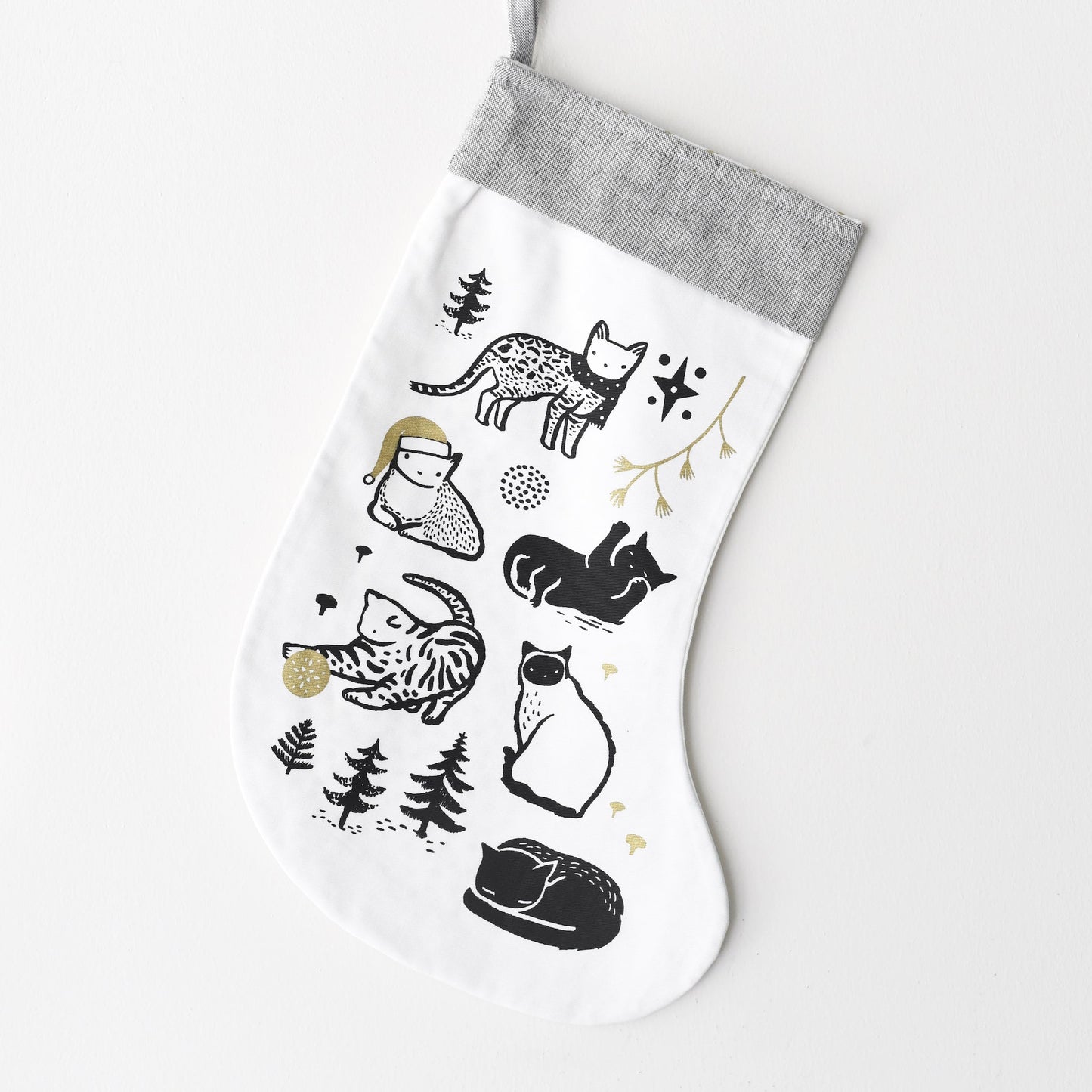 Festive Cats Stocking