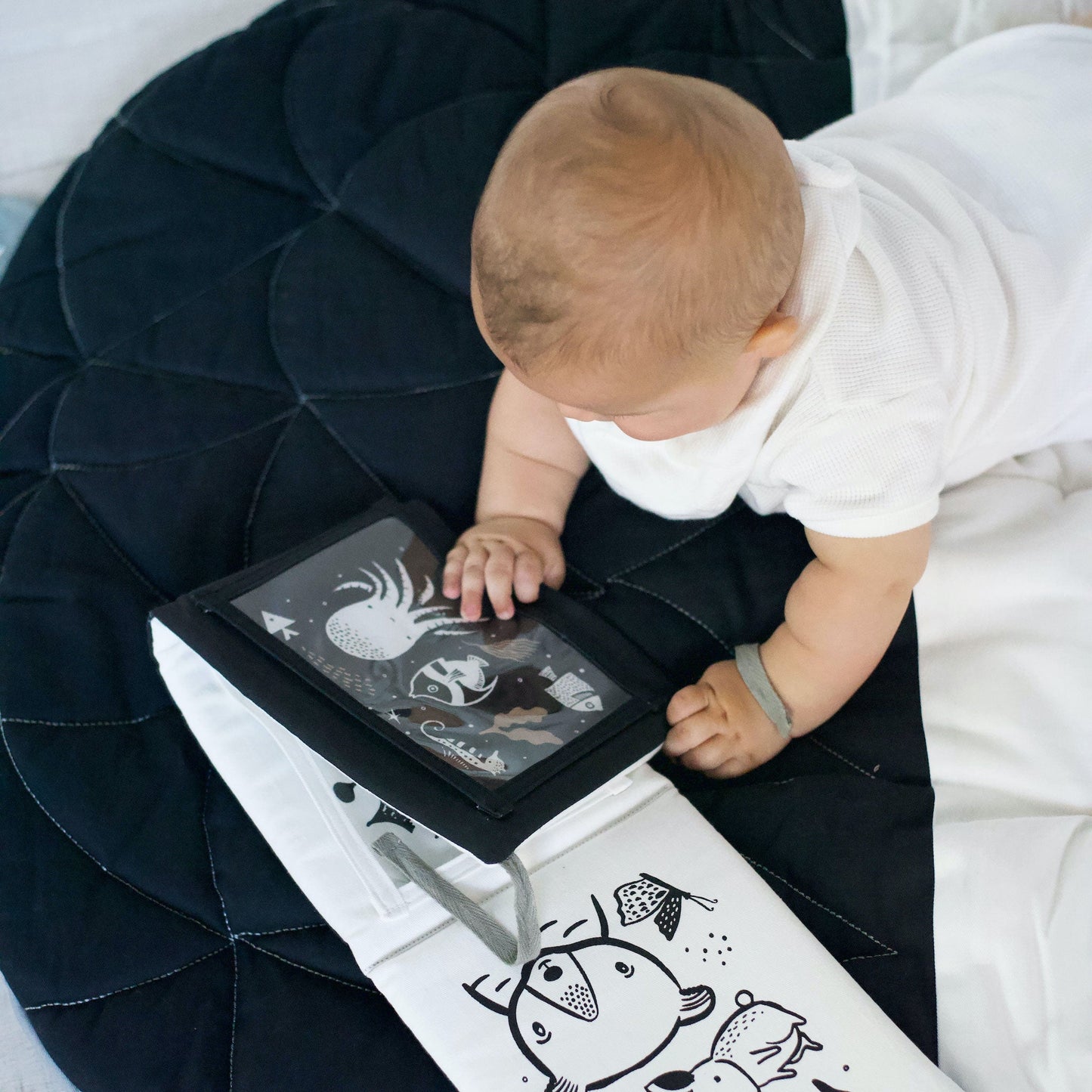 Tummy Time Art Bundle with Gift Box