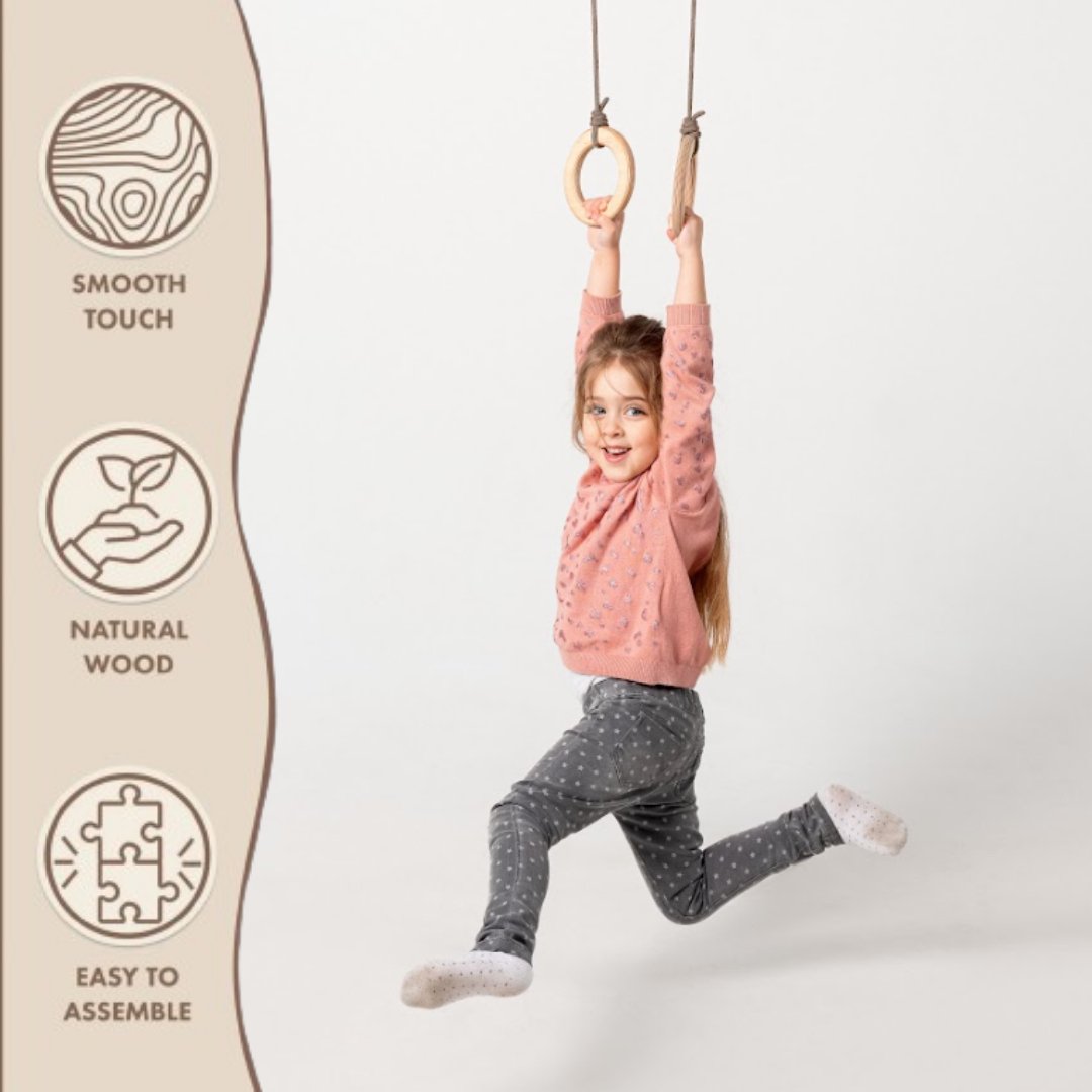 Wooden Gymnastic Rings