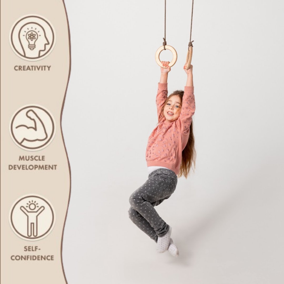 Wooden Gymnastic Rings