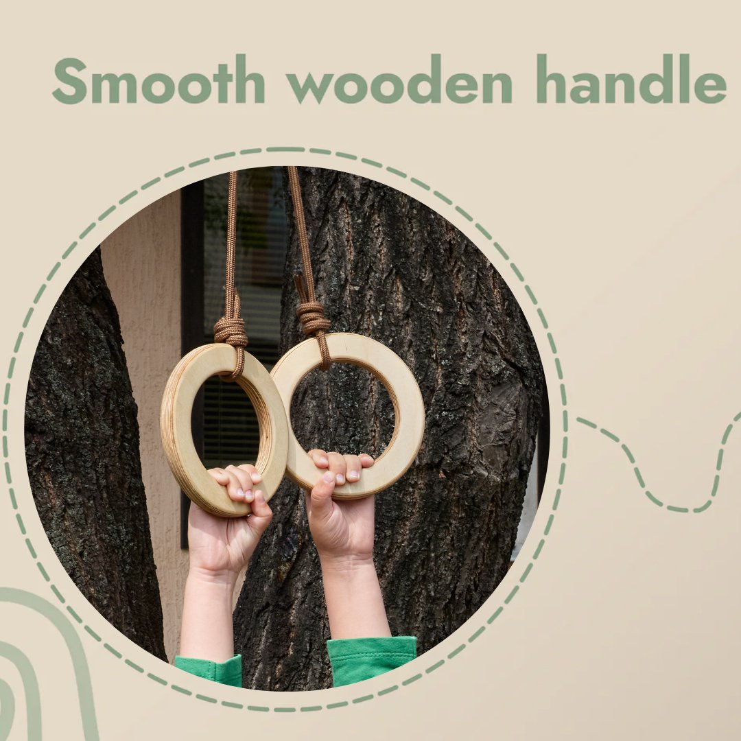 Wooden Gymnastic Rings