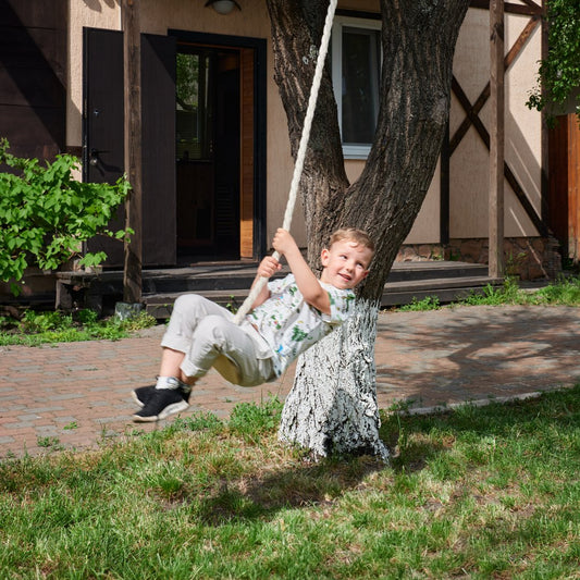 Wooden Rope Swing