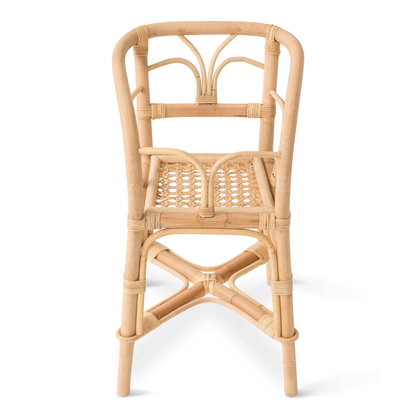 Rattan Doll High Chair