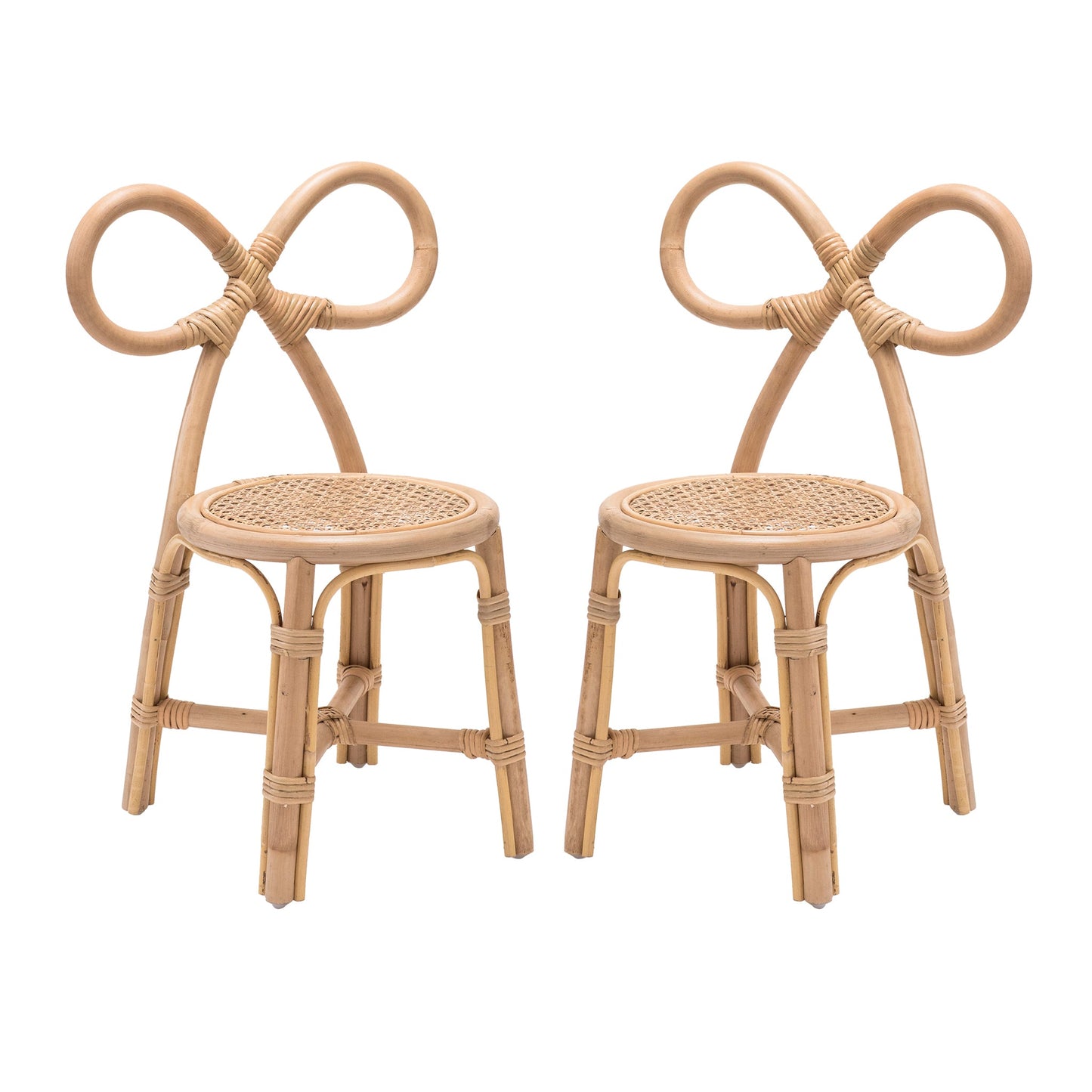 Rattan Bow Children's Chair