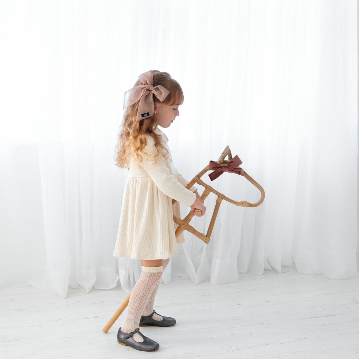 Rattan Toy Hobby Horse