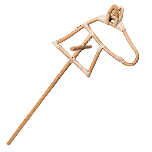Rattan Toy Hobby Horse