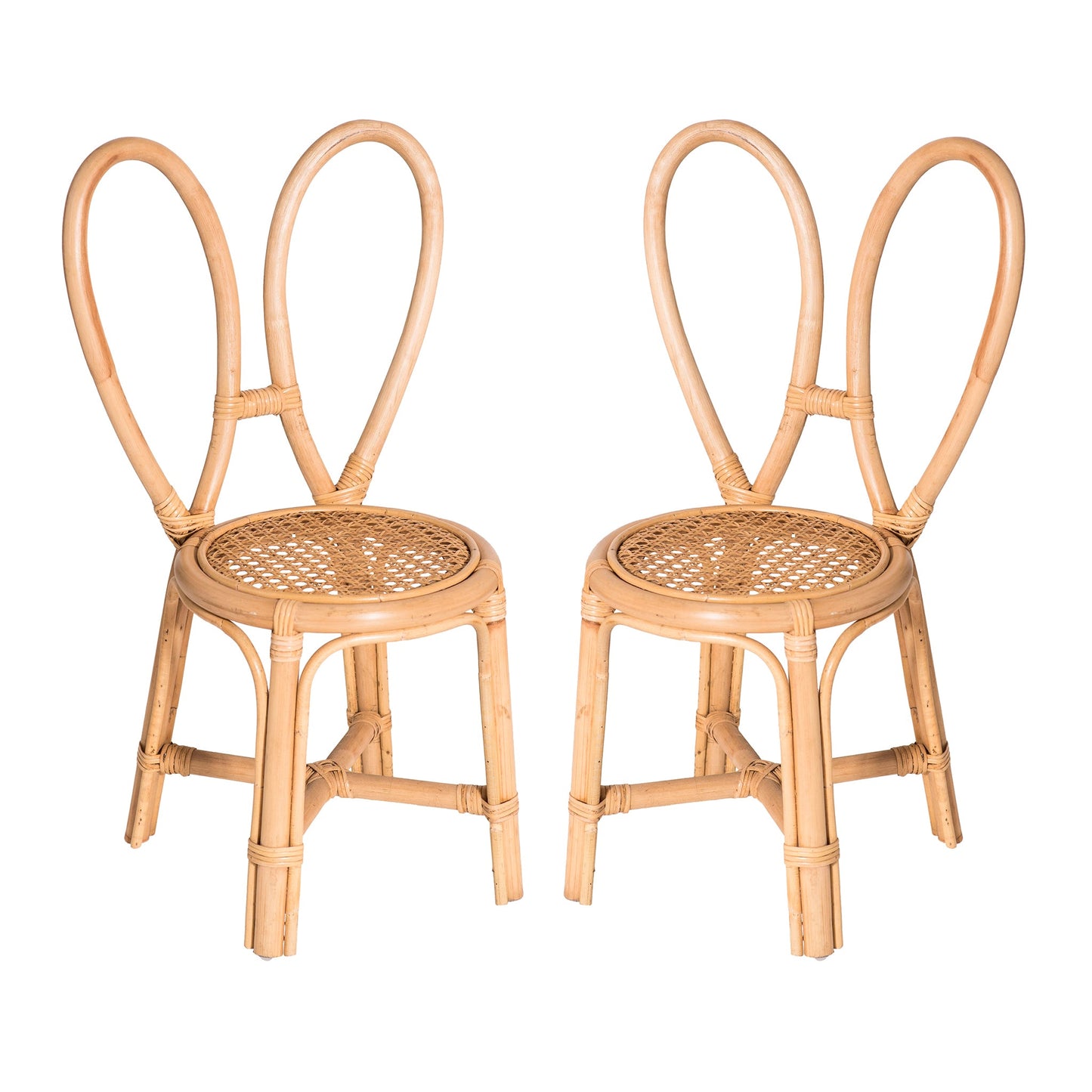 Rattan Bunny Children's Chair