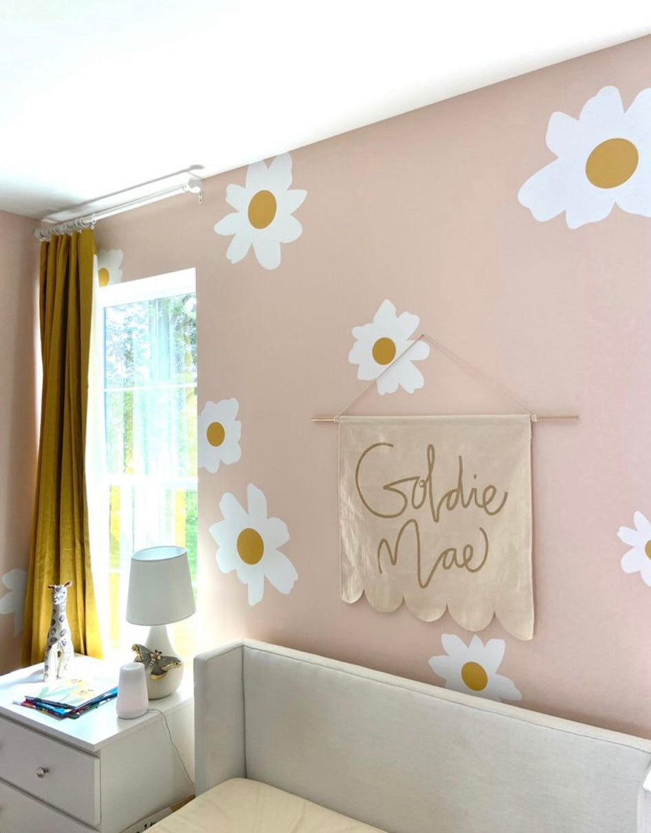 Messy Daisy Wall Decals