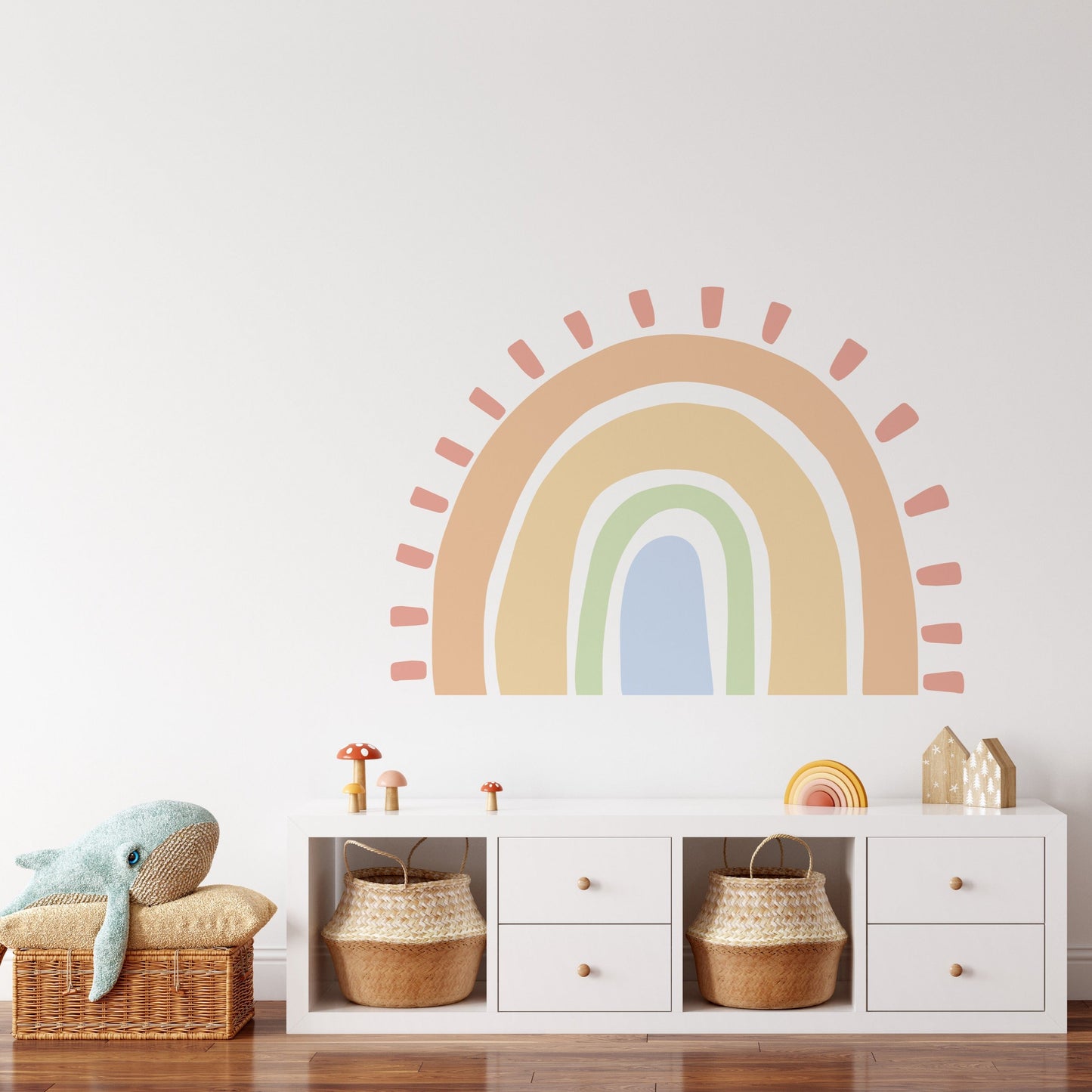 Large Rainbow Decal