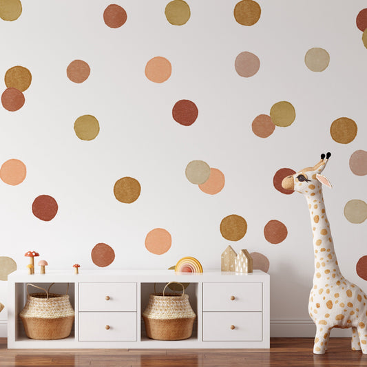 Brick Dots Wall Decals