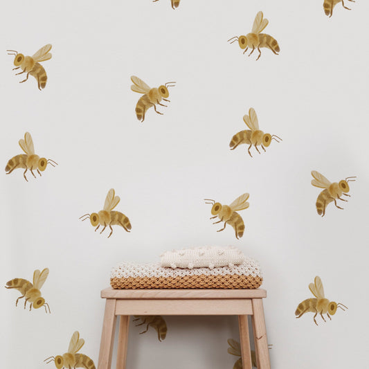 Busy Bee Wall Decals