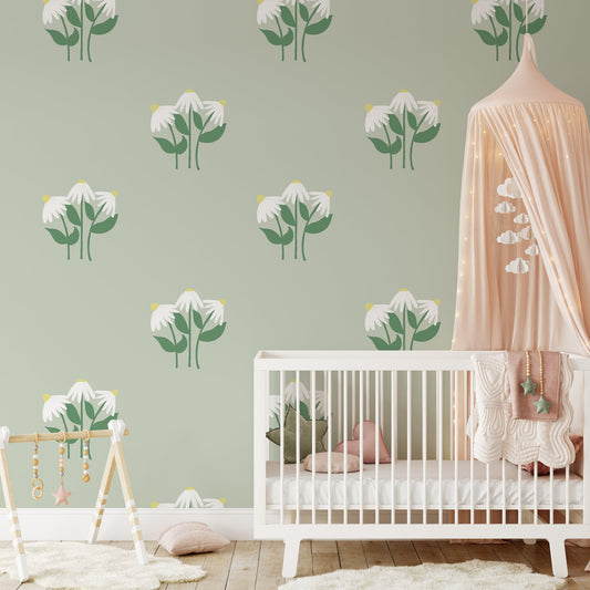 Daisy Bouquet Wall Decals