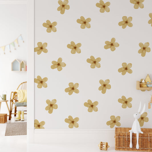 Honey Flowers Wall Decals