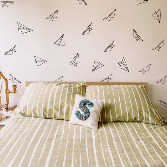 Paper Planes Wall Decals