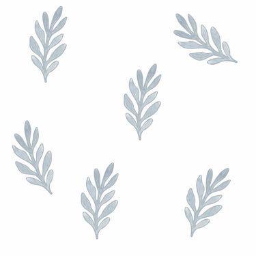 Blue Leaves Wall Decals